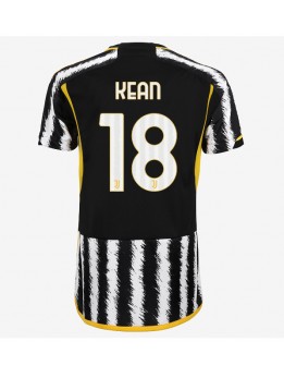 Juventus Moise Kean #18 Heimtrikot für Frauen 2023-24 Kurzarm